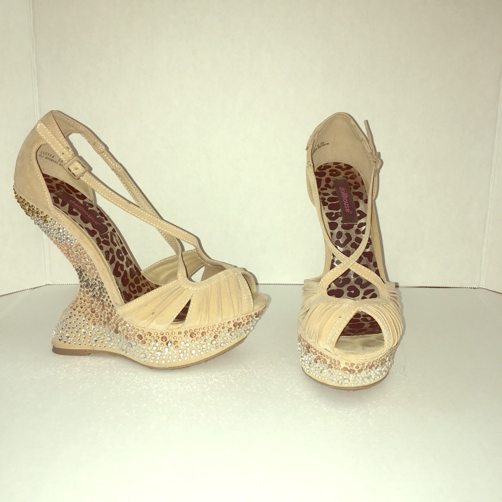 💥💥FLASH SALE💥💥Rhinestone Lady Gaga Style Heels